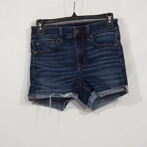 American Eagle  Next Level Stretch  Hi-Rise Shortie Jean Shorts  Women's Size 2